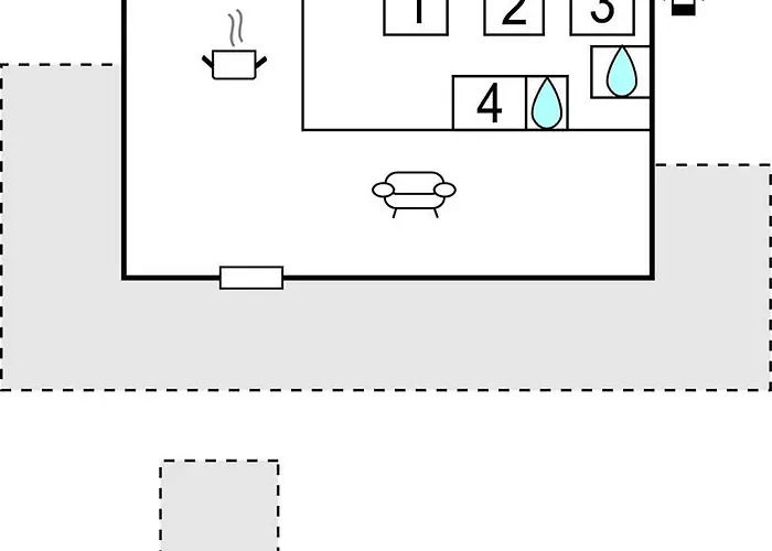 4 Bedroom Gorgeous In Ferienhaus Bezinghem